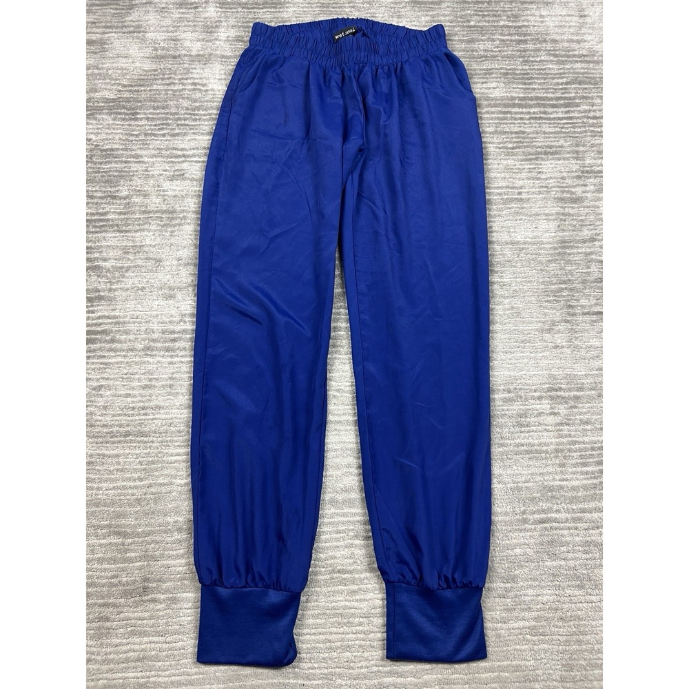 Wet Seal Royal Blue Track Joggers